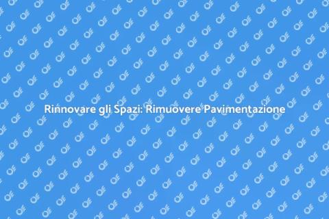 Rimuovere la Pavimentazione con Successo
