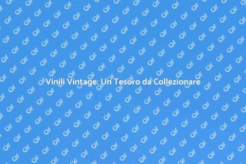Set Vintage di Vinili da Collezione