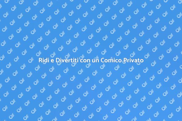 Magia e Risate in un Comico Privato