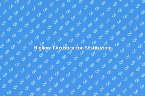 Sostituzione Componente Impianto Sonoro