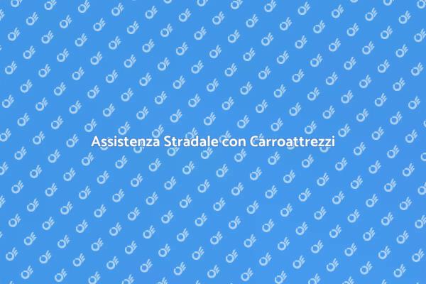 Servizio Carroattrezzi per Emergenze