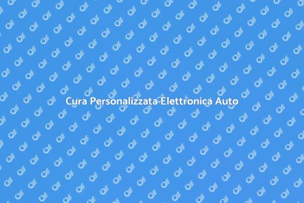 Manutenzione Intelligente per Auto