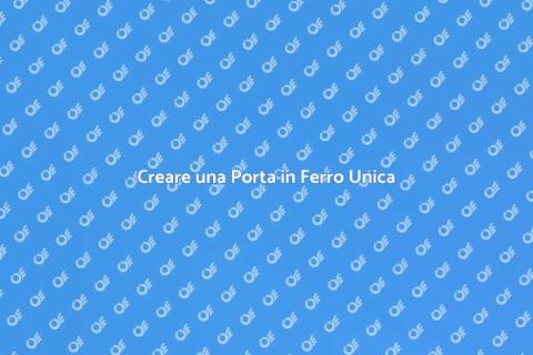 Personalizzare una Porta in Ferro