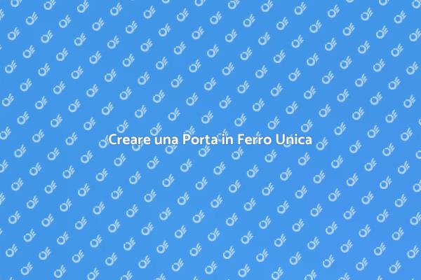 Trasforma la Tua Porta in Ferro