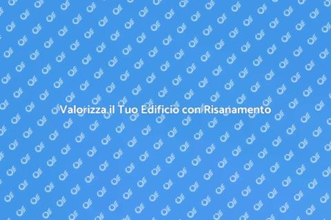 Risanamento Energetico per Edifici