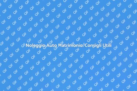 Noleggiare Auto da Matrimonio: Guida