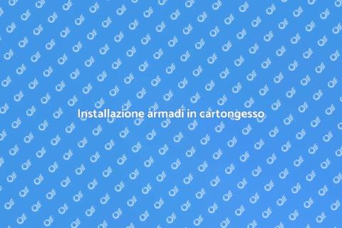 Armadi in cartongesso: spazio ottimale