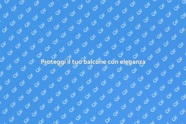 Ristrutturazione: pensilina per balconi
