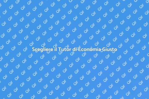 Tutor di Economia per Superiori