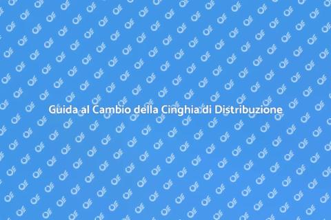 Cambiare Cinghia di Distribuzione Auto