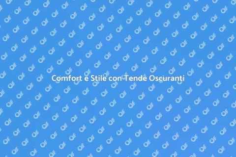 Tenda a Rullo Oscurante su Misura