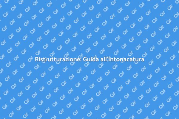 Ristrutturazione: Intonacare il Soffitto