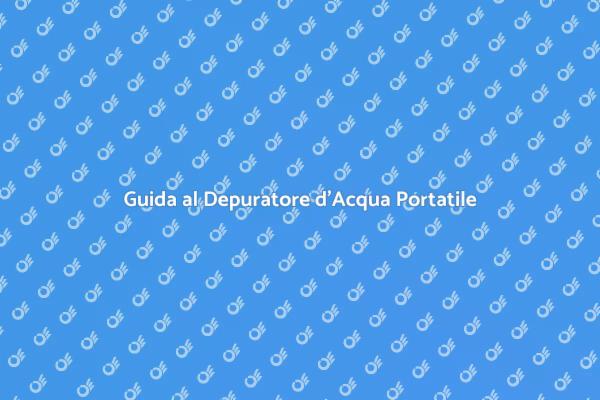 L'Importanza dell'Acqua Pura