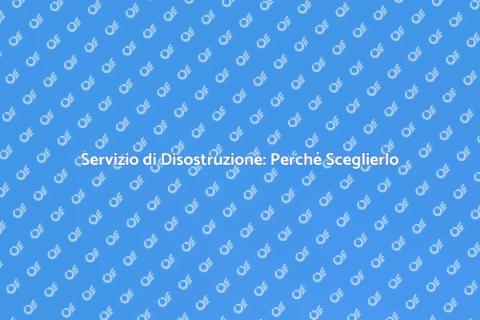 Disostruzione Urgente: Servizio Essenziale