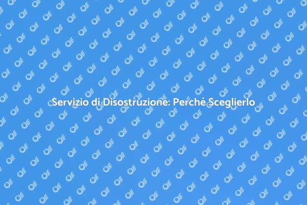 Disostruzione Urgente: Agisci Subito!