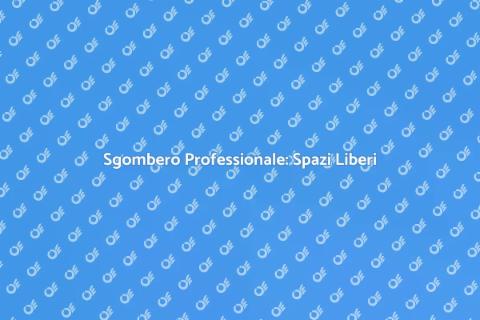 Sgombero Locali: Liberare Spazi Utili