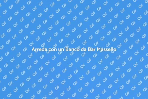 Eleganza e Funzionalità del Banco da Bar
