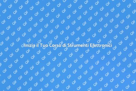 Corso di Strumenti Elettronici per Pr