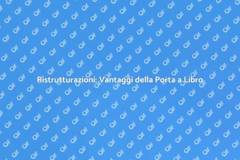 Porta a Libro: Ristruttura la Tua Casa