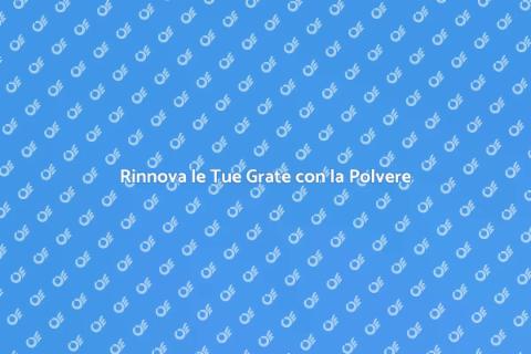 Verniciatura a Polvere per Grate