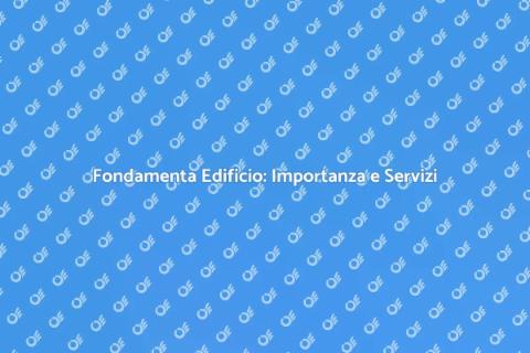 Rifinire Fondamenta Edificio Sicuro