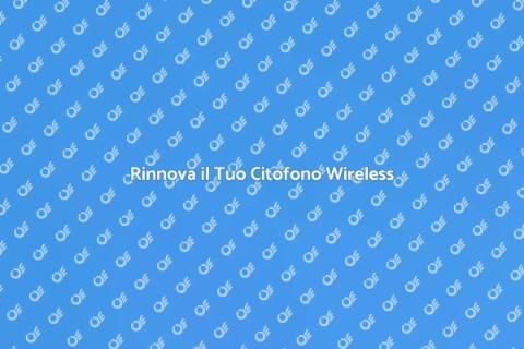 Sostituisci il Citofono Wireless in Casa