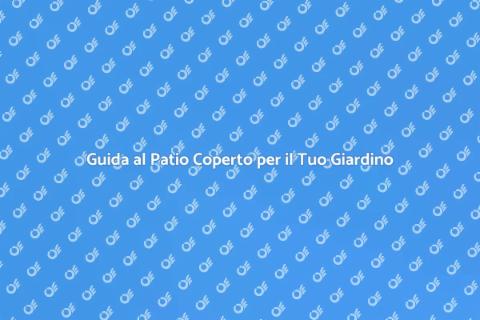 Costruire un Patio con Copertura
