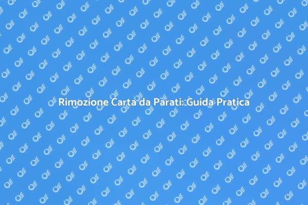 Ristrutturazione: Rimuovi Carta da Parati