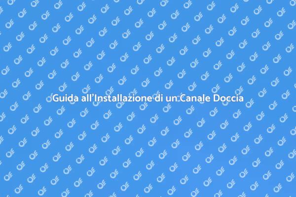 Trasforma il Tuo Bagno con un Canale Doccia