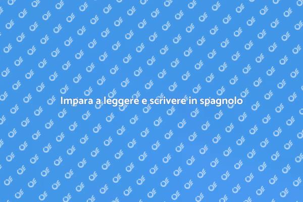 Impara il spagnolo facilmente