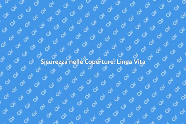 Sicurezza in Edilizia: Linea Vita Essenziale