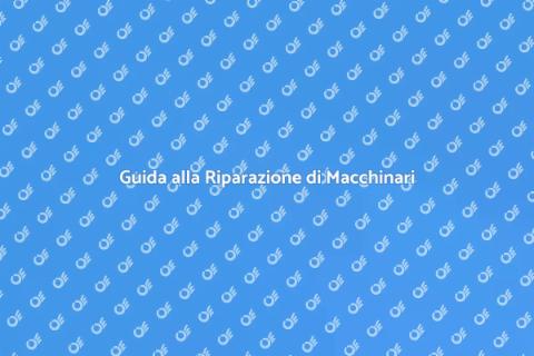 Riparare Macchinari Elettrici Facile