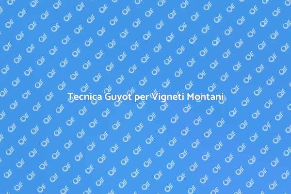 Potatura Guyot: Fondamentale nei Vigneti