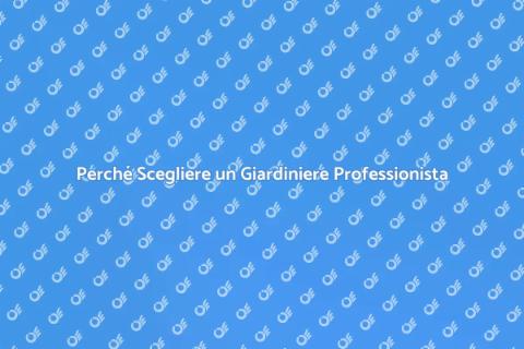 Assunzione di un Giardiniere Esperto