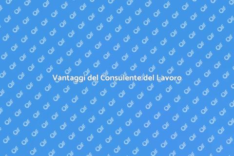 Consulente del Lavoro per Aziende
