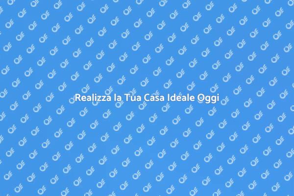 Trasforma le Idee in Realtà Edilizia