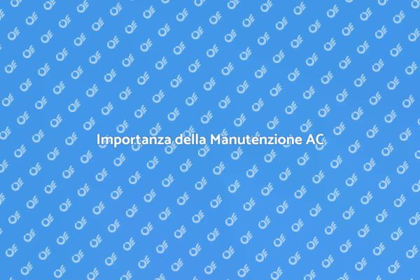 Manutenzione Cruciale dell'AC negli Alberghi