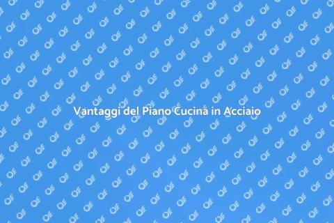 Piano Cucina in Acciaio Spazzolato