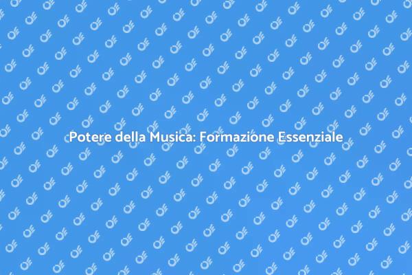 Crescita Personale attraverso la Musica
