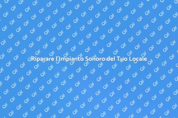 Soluzioni per Impianto Sonoro Locale