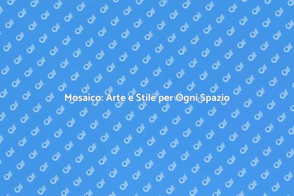 L'Arte delle Tessere di Mosaico