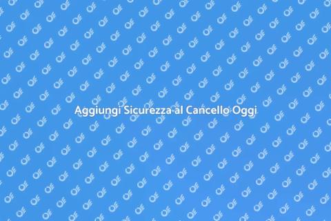 Sicurezza al Cancello: Proteggi Casa