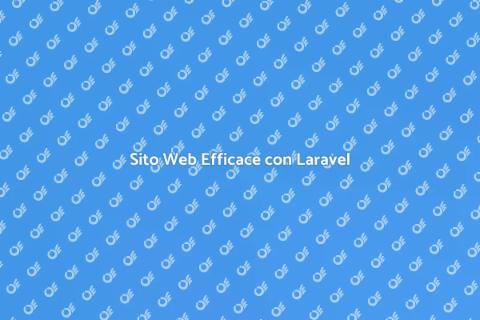 Creare Sito Web con Laravel