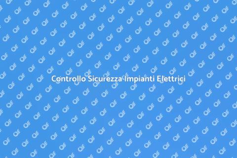 Ispezione Sistema Elettrico Industriale