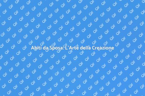 Designer di Abiti da Sposa Unici