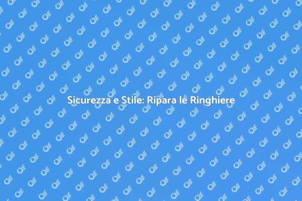 Ringhiere Instabili? Ecco come Ripararle!