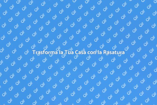 Ristrutturazione con Rasatura delle Pareti