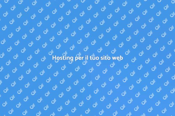 Lancia il tuo sito web oggi!