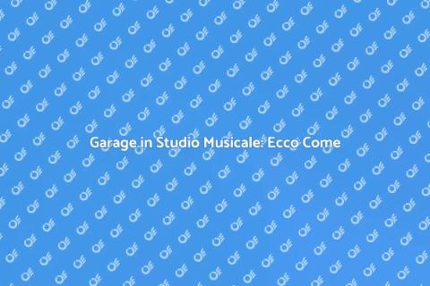 Ristrutturare Garage in Studio Musicale
