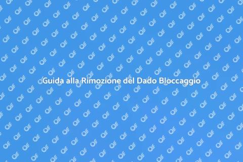 Rimuovere Dado Bloccaggio Ruota